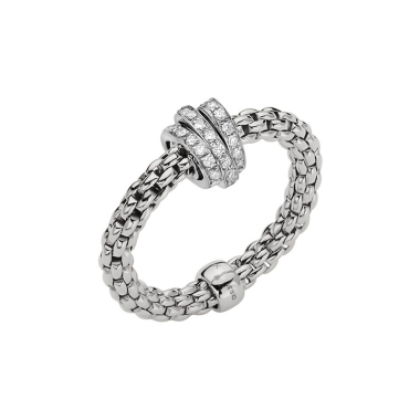 Fope Flex'It Prima 18ct Diamond Ring