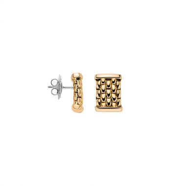 Fope Essentials Stud 18ct Yellow Gold Earrings