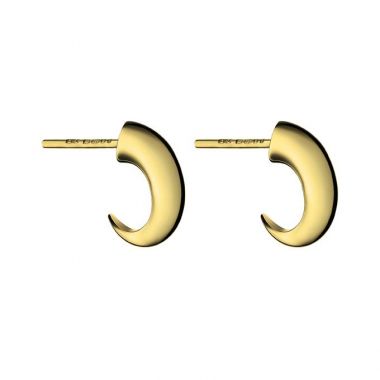 Shaun Leane Yellow Gold Vermeil Cat Claw Hoop Earrings