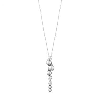 Georg Jensen Moonlight Grapes Necklace with Pendant, Sterling Silver