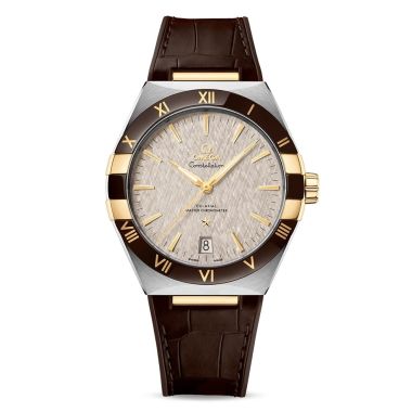 Omega Constellation Co-Axial Master Chronometer Silver Ceramic, Steel & Yellow 41mm 131.23.41.21.06.002