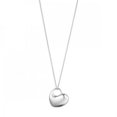 Georg Jensen Hearts of Georg Jensen Necklace with Pendant, Sterling Silver